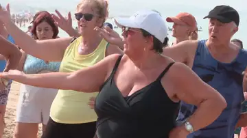 Juani en La Barrosa Juani en La Barrosa