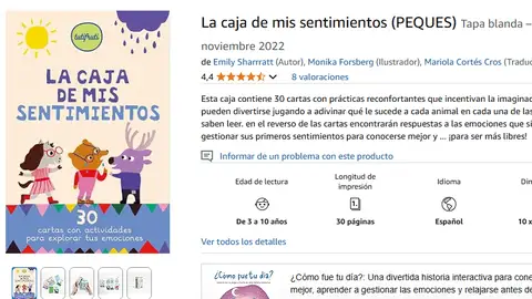 Juego para aprender los sentimientos de Amazon Juego para aprender los sentimientos de Amazon