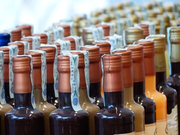 Botellas de licor