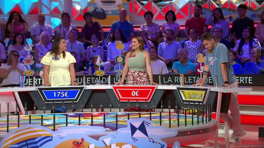 &iexcl;Qu&eacute; rabia! Una concursante de La ruleta de La suerte resuelve un panel por 0 euros