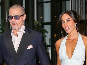 Brad Pitt e Ines de Ramon Brad Pitt e Ines de Ramon