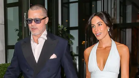 Brad Pitt e Ines de Ramon Brad Pitt e Ines de Ramon