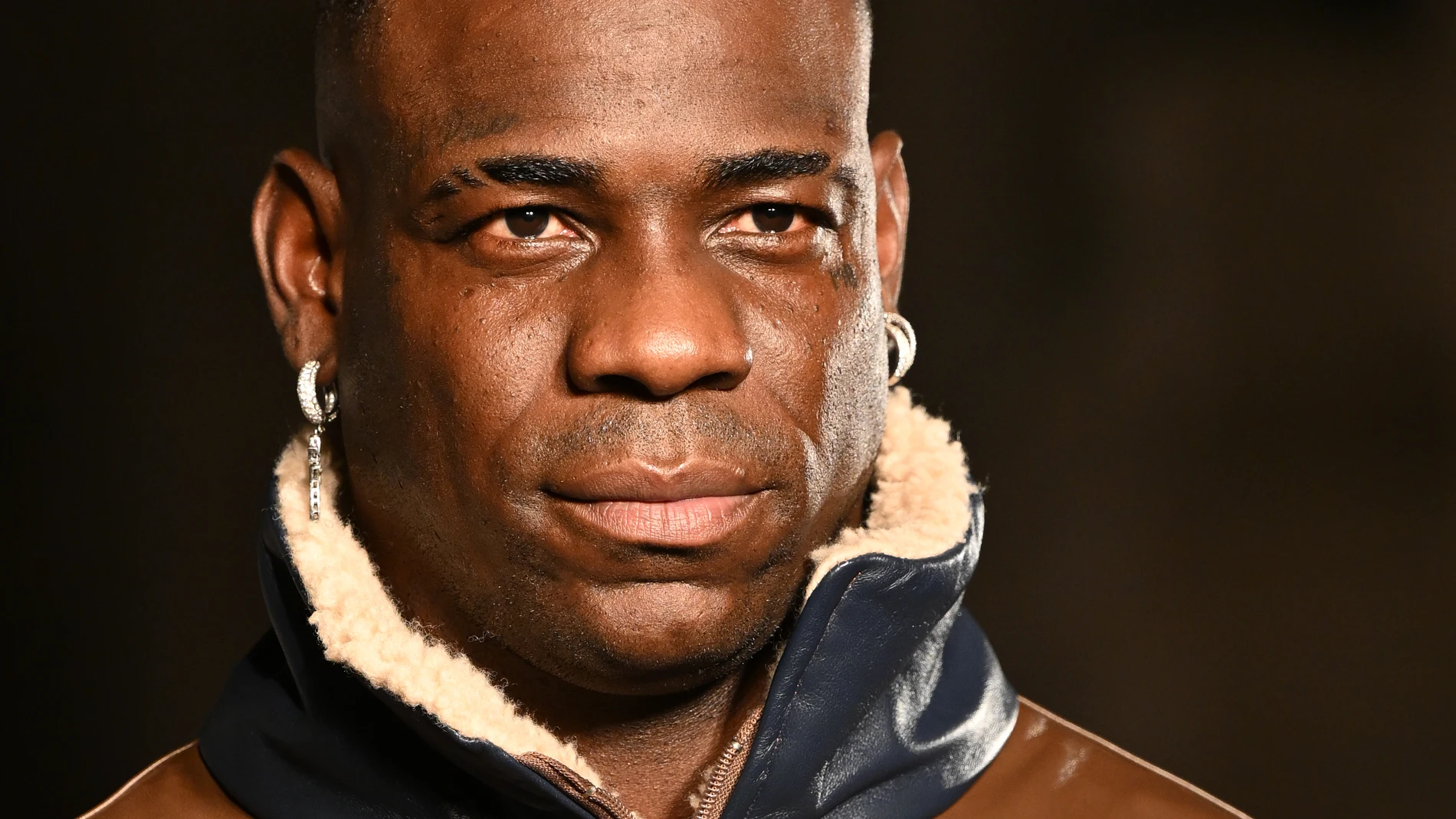 Mario Balotelli en la Paris Fashion Week de 2025 Mario Balotelli en la Paris Fashion Week de 2025