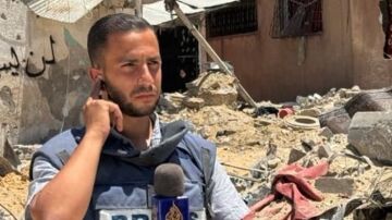 El periodista palestino Anas al Sharif