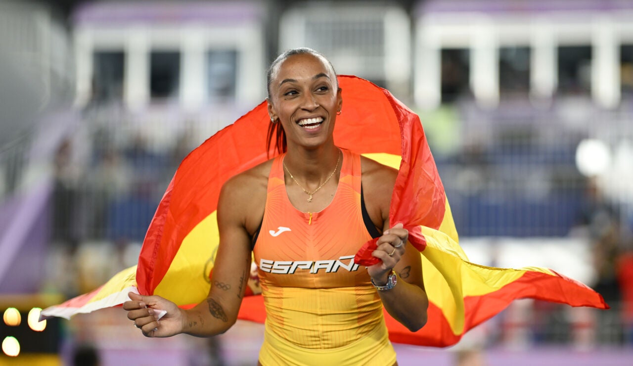 La atleta gallega Ana Peleteiro