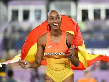 La atleta gallega Ana Peleteiro