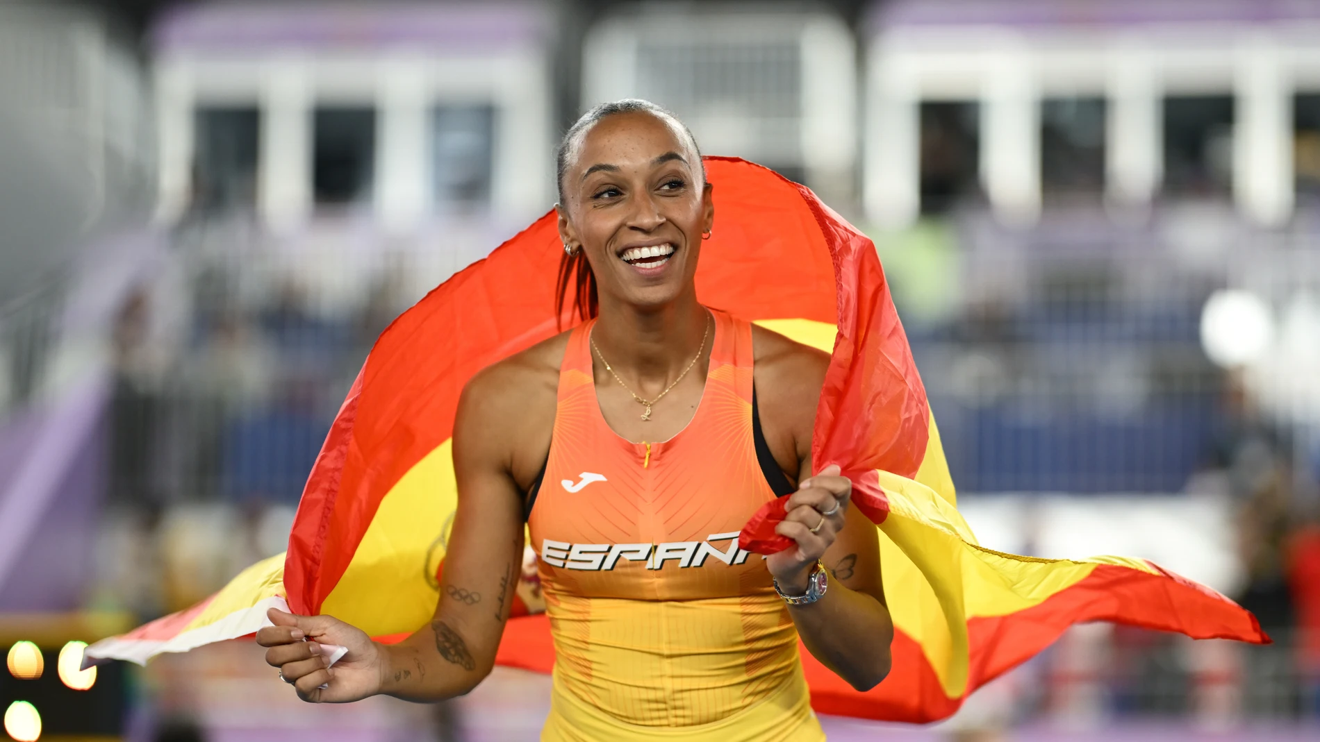 La atleta gallega Ana Peleteiro La atleta gallega Ana Peleteiro