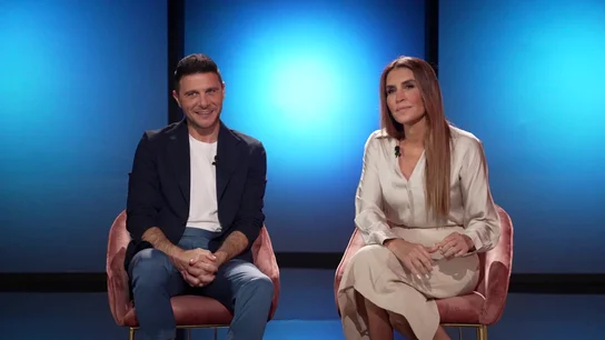 Joaquín Sánchez y Susana Saborido en Emparejados La entrevista a los presentadores