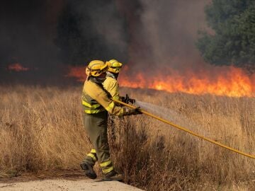 Incendio León, Las Médulas