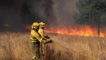 Incendio León, Las Médulas