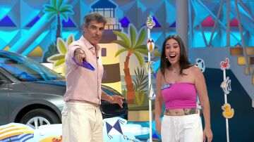 ¡Qué alegría! Lola resuelve el panel final en el último momento y se lleva casi 6.000 euros