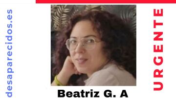 Cartel de la búsqueda de Bea 