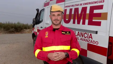 Antonio Diosdado, Cabo 1º de la UME en Antena 3 Noticias Antonio Diosdado, Cabo 1º de la UME en Antena 3 Noticias