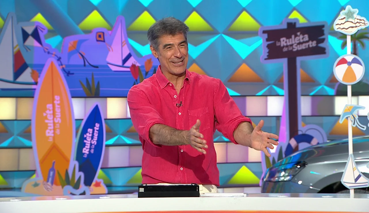 ¿Tiburones? La anécdota que ha contado Jorge Fernández en La ruleta de la suerte