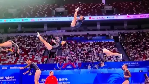 El espectacular récord mundial de Melania Rodríguez: "Era un salto que nunca había entrenado" El espectacular récord mundial de Melania Rodríguez: "Era un salto que nunca había entrenado"