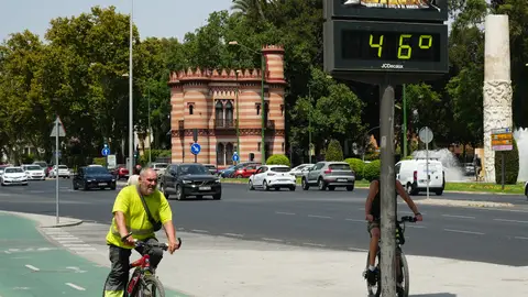 Ola de calor en Sevilla, España Ola de calor en Sevilla, España