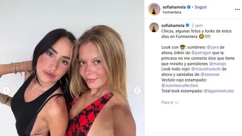 Carlota Marañón y Sofía Hamela Carlota Marañón y Sofía Hamela