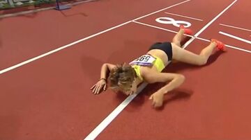 María Ermakova gana el oro al límite de sus fuerzas