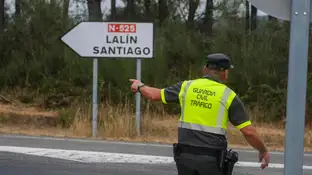 Estas son las carreteras afectadas por los incendios Estas son las carreteras afectadas por los incendios