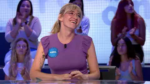 Abril Zamora llena de tensión las palabras cruzadas en Pasapalabra Abril Zamora llena de tensión las palabras cruzadas en Pasapalabra