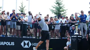 Jon Rahm durante el torneo de Indianápolis Jon Rahm durante el torneo de Indianápolis