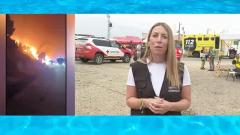 María Guardiola sobre los incendios de Extremadura María Guardiola sobre los incendios de Extremadura