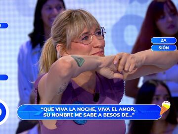 Un sufrimiento con final feliz: Abril Zamora se deja la piel en Palabra Cruzadas y desata la risa en plat&oacute;