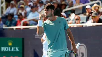 Carlos Alcaraz en el Masters 1.000 de Cincinnati Carlos Alcaraz en el Masters 1.000 de Cincinnati