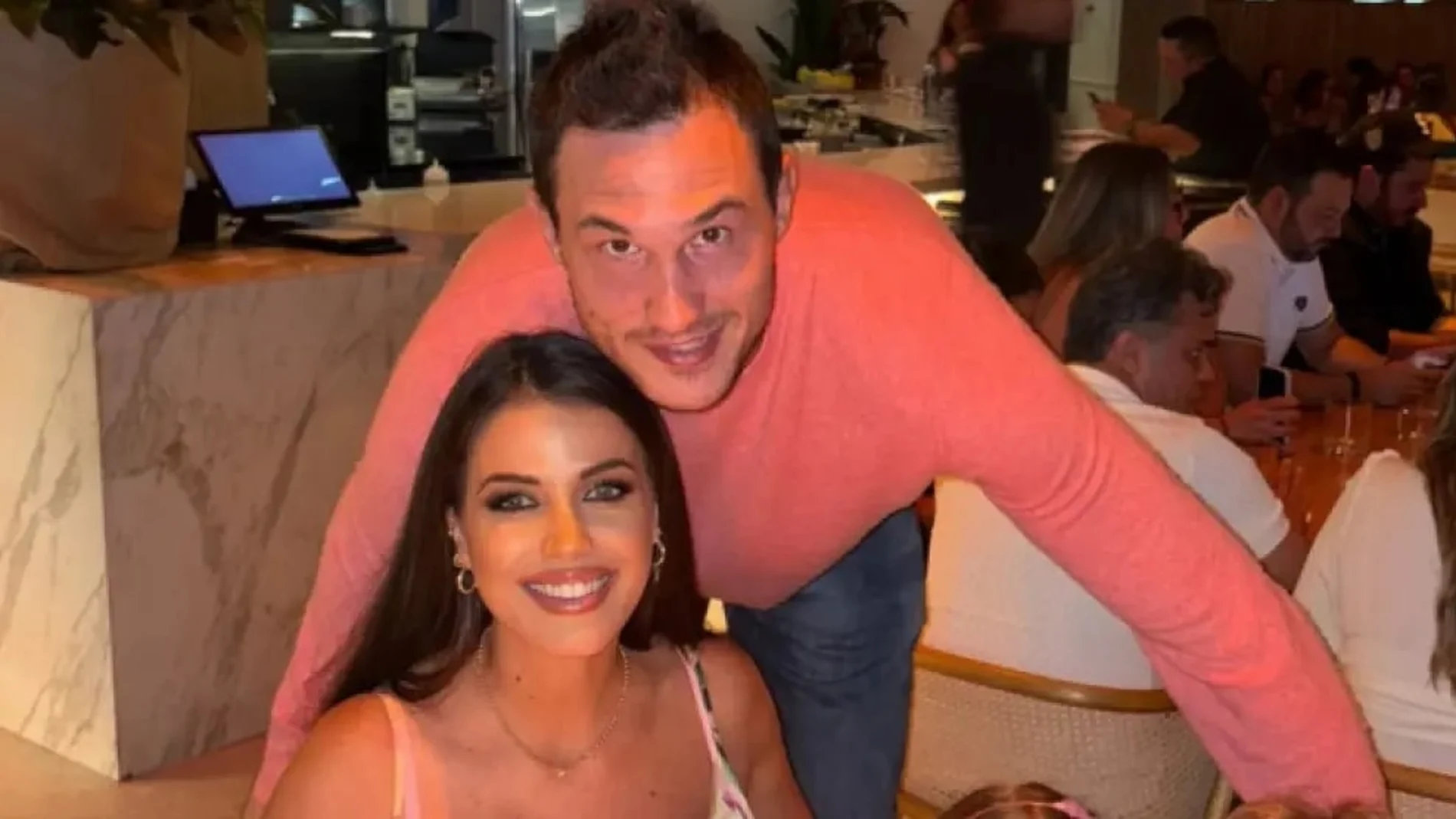 Eleonora Boi y Danilo Gallinari Eleonora Boi y Danilo Gallinari