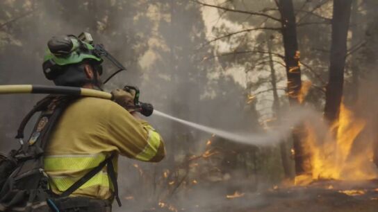 Incendio Le&oacute;n