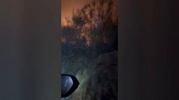 Equipo de A3 atrapado por el fuego