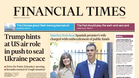 Portada del Financial Times Portada del Financial Times