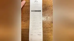 El ticket que pagó la clienta El ticket que pagó la clienta