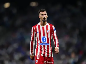 Álex Baena con el Atlético de Madrid Álex Baena con el Atlético de Madrid