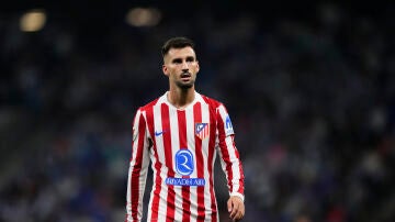Álex Baena con el Atlético de Madrid