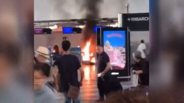 Explosión aeropuerto de Milán