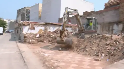Demolición tras la DANA Demolición tras la DANA