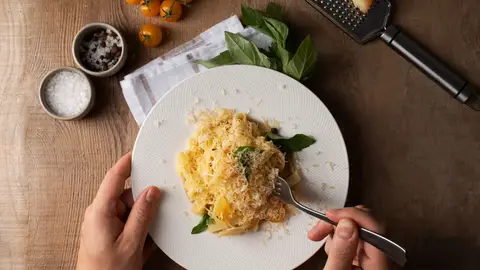 Plato de pasta Plato de pasta