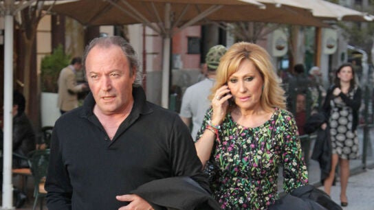 Rosa Benito y Amador Mohedano, en 2012