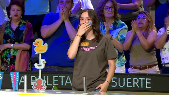 ¡Qué mala suerte! Itziar logra el gajo de mil euros...y lo pierde todo ¡Qué mala suerte! Itziar logra el gajo de mil euros...y lo pierde todo