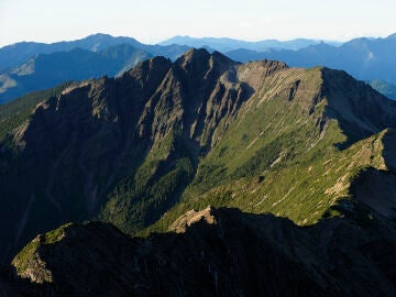 Pico sur del Yu Shan