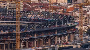 Obras del Camp Nou Obras del Camp Nou