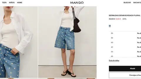 Bermudas de Mango Bermudas de Mango