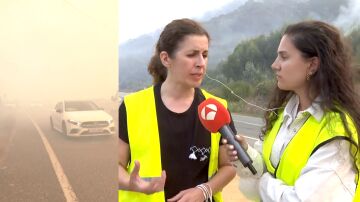 La alcaldesa de Oia sobre el incendio