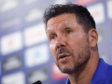 Simeone, en rueda de prensa