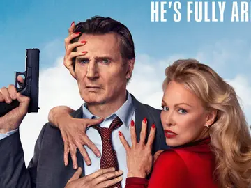 Agárralo como puedas, con Liam Neeson y Pamela Anderson Agárralo como puedas, con Liam Neeson y Pamela Anderson