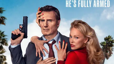 Agárralo como puedas, con Liam Neeson y Pamela Anderson Agárralo como puedas, con Liam Neeson y Pamela Anderson