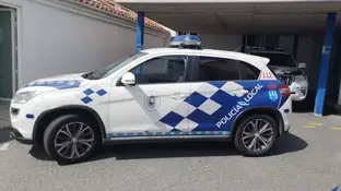 Coche de la Policía Local de Ferrol. Coche de la Policía Local de Ferrol.