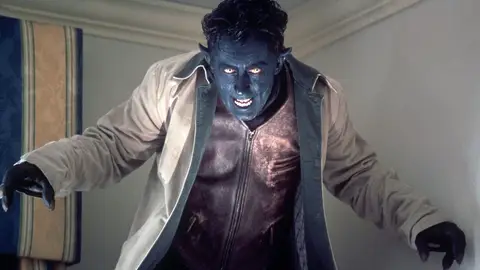 Alan Cumming como Nightcrawler en Nightcrawler en X2: X-Men United Alan Cumming como Nightcrawler en Nightcrawler en X2: X-Men United