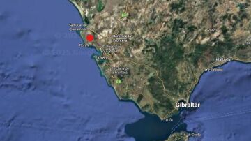 Imagen del mapa con la zona registrada